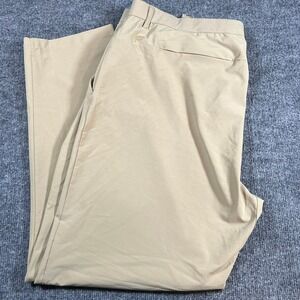 Fabletics XXL Mens Tan‎ Pants Lightweight Golf Walking Casual